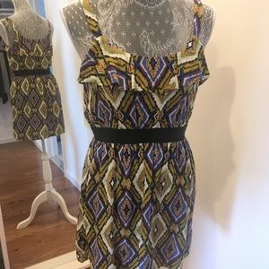 Tribal Pattern Sun Dress